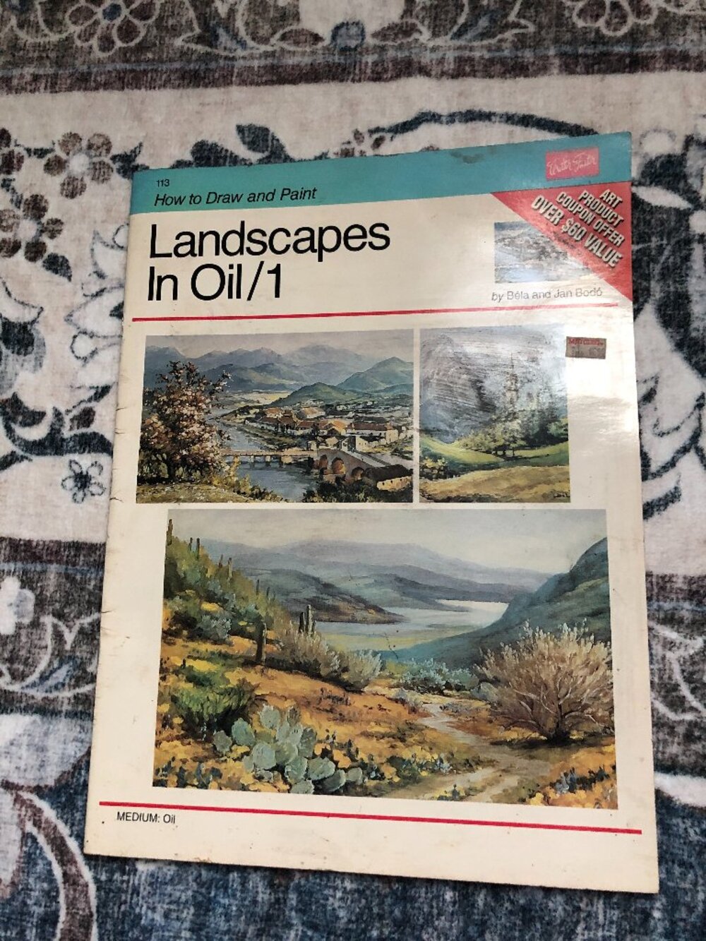 How to draw and paint Landscapes in Oil 1 Bodo Walter Foster pub 1989